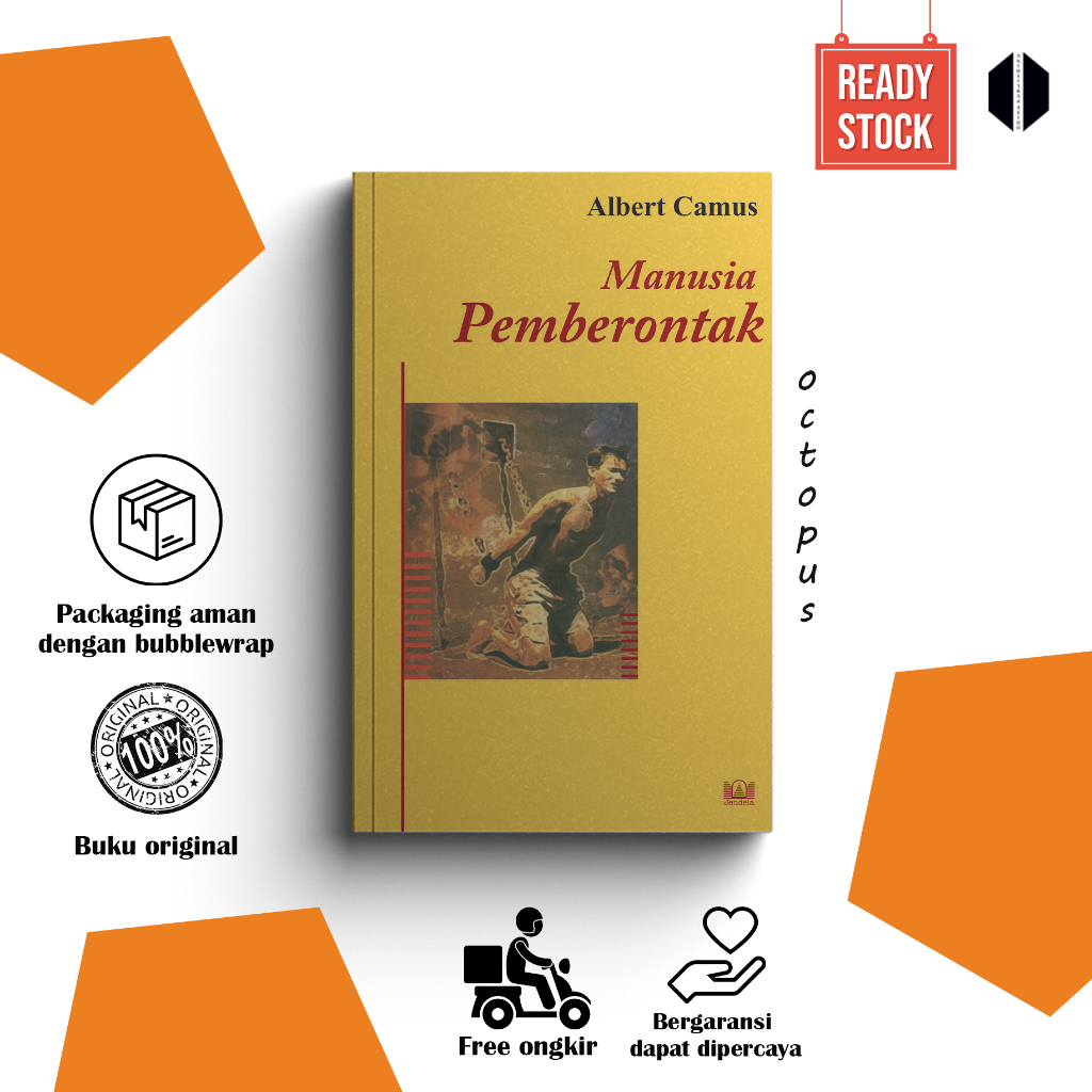 Manusia Pemberontak - Albert Camus (Penerbit Octopus) Indo Vers Original
