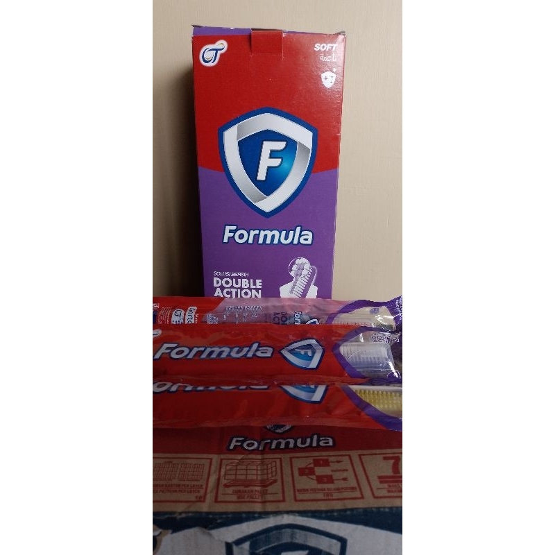 sikat gigi formula DOUBLE ACTION