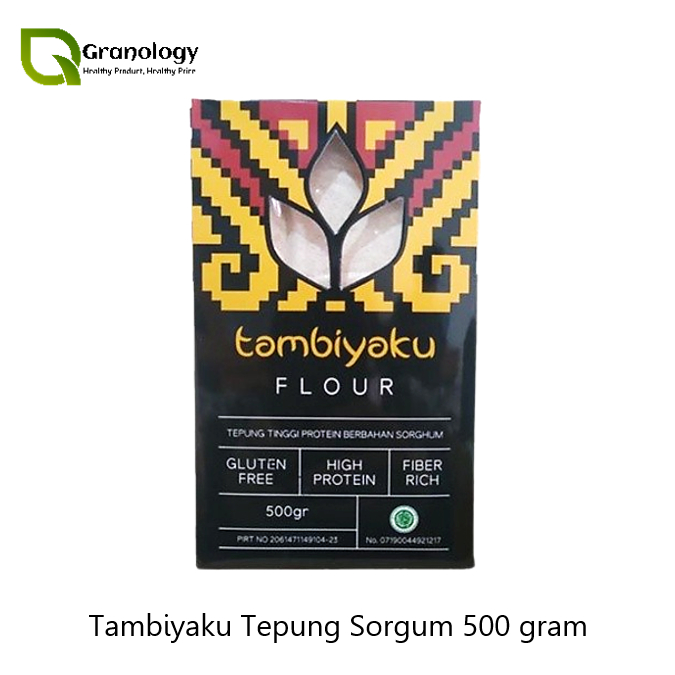 

Tambiyaku Tepung Sorgum / Sorgum Flour 500 gram