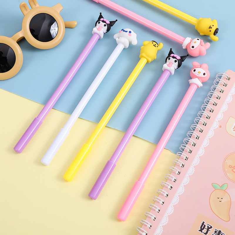 

PULPEN SANRIO PEN GEL UNIK SANRIO KUROMI PURIN CINNAMOROL MELODY COD