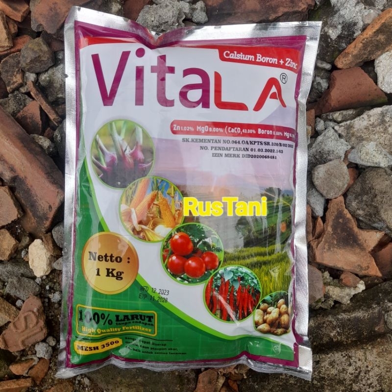 PUPUK KALSIUM 1KG CaCO³ : 43%