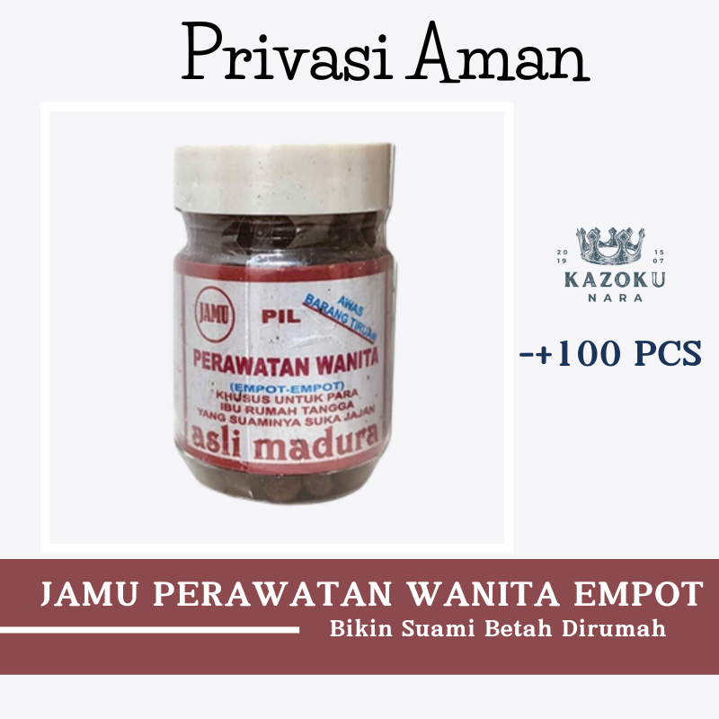 Jamu Empot-Empot Perawatan Wanita Tradisional Madura Perangsang Wanita
