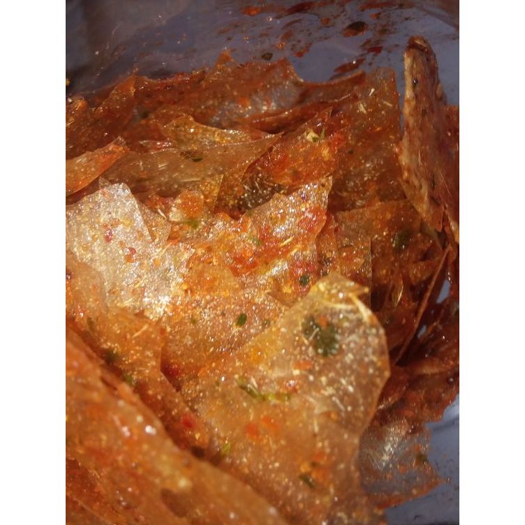 

Piscoklegit_ Keripik Kaca Pedas Daun Jeruk 250 Gram - 1 Kg Terenak
