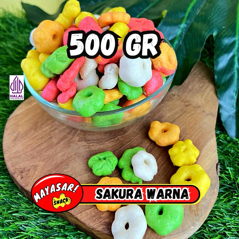 

SNACK SAKURA WARNA SAKURA RIBUT 500gr