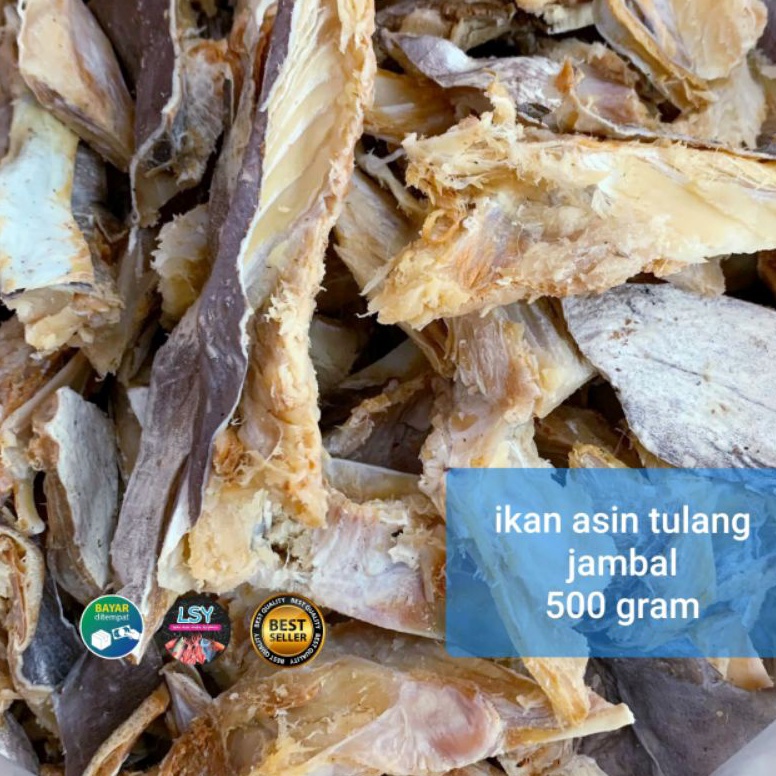 

HEMAT PROMO ikan asin tulang jambal 5 gram