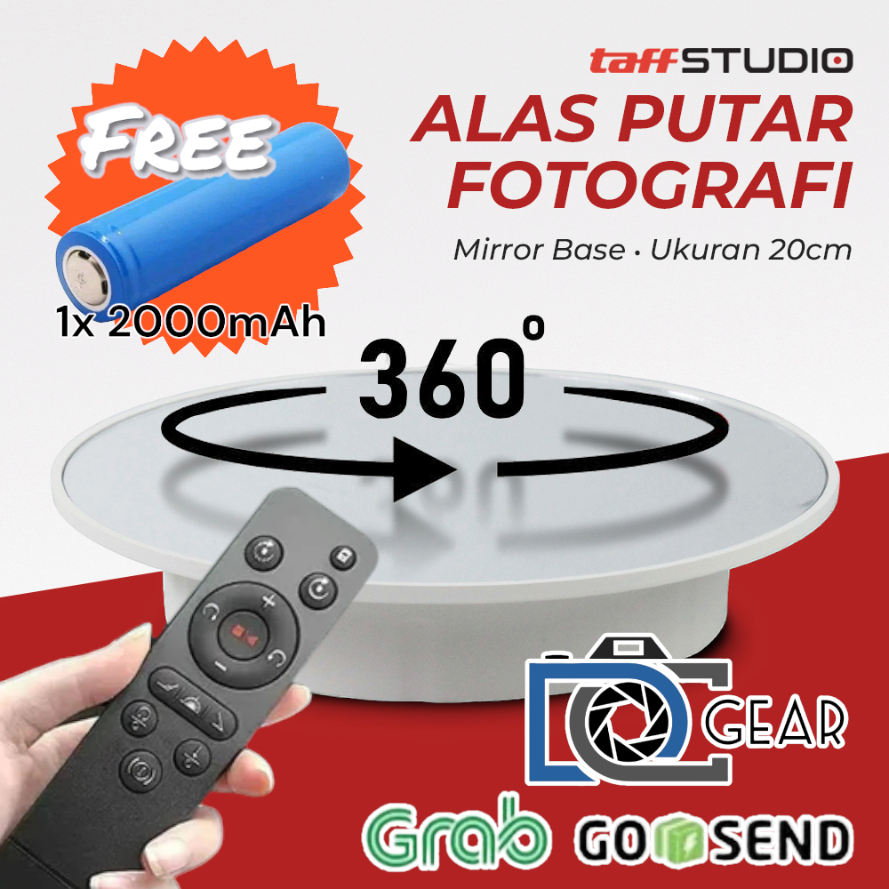 Display Alas Putar / Rotating Display / Turntable display for toys, sepatu, perhiasan, jam tangan