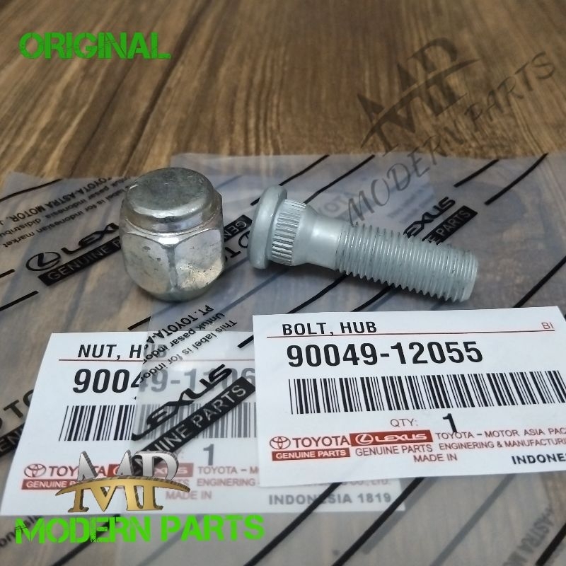 Baut Roda + Mur Racing Original Avanza Xenia Veloz Rush Terios Grand Max Luxio Taruna