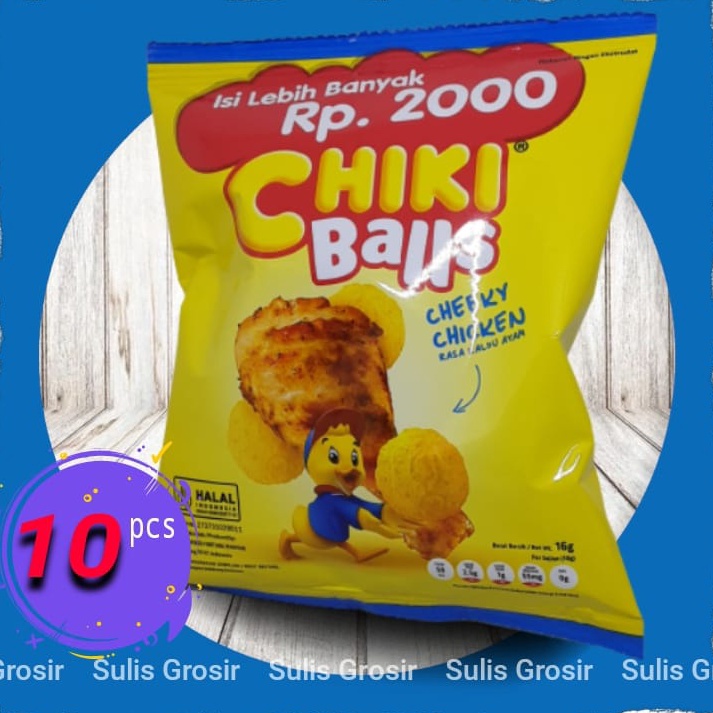 

GROSIR MURAH Chiki Balls Ayam Renceng Isi 1 Pcs X 16 gr