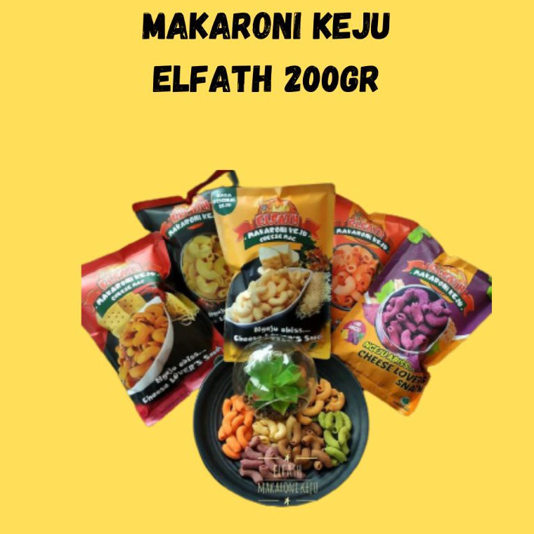 

Splash Makaroni Keju Elfath Kraft asli Original Keju 2 gr