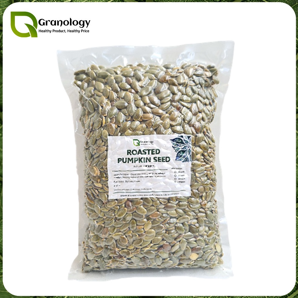 

NEW Roasted Pumpkin Seed Biji Labu Oven 1 Kilogram by Granology