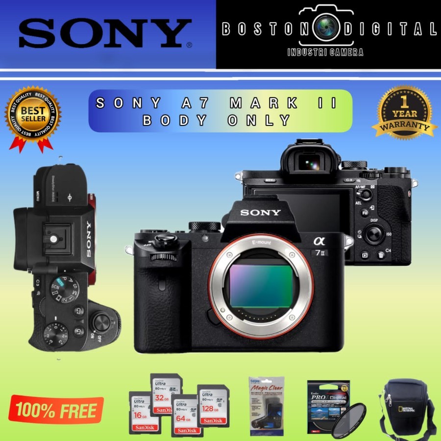 SONY A7 II BODY ONLY / SONY A7 MARK II BODY ONLY