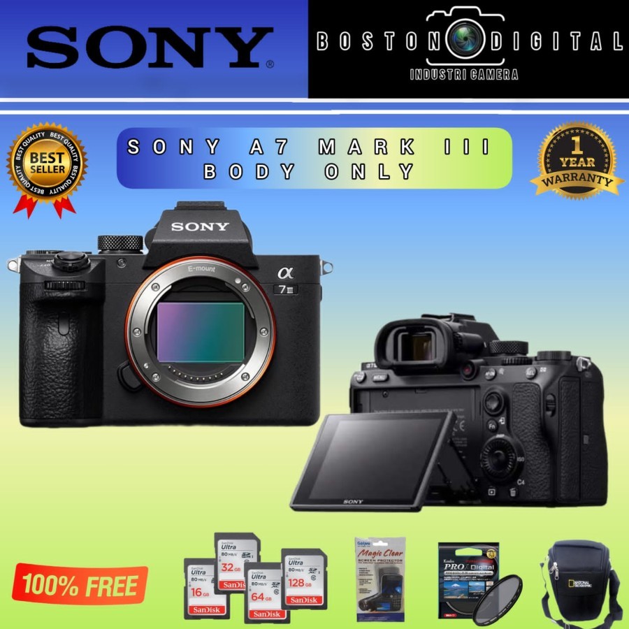 SONY A7 III BODY ONLY / SONY A7 MARK III BODY ONLY