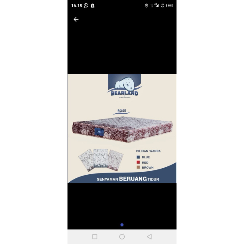 Bearland springbed