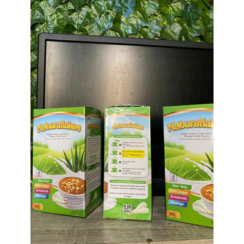 

Naturaflakes 100% orginal Bubur umbi garud