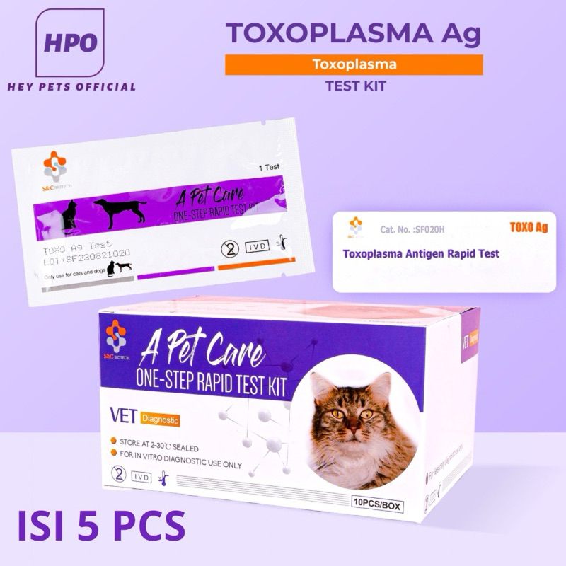 Test Kit Toxoplasma (TOXOPLASMA ag) - 5pcs