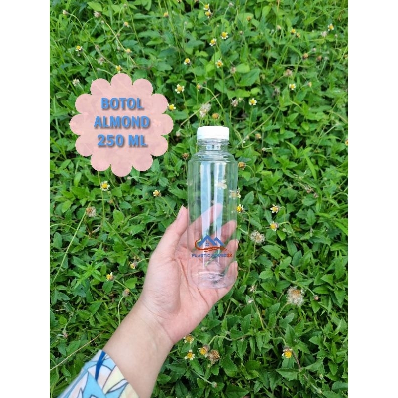 Botol Almond 250ml / Botol Susu Jus