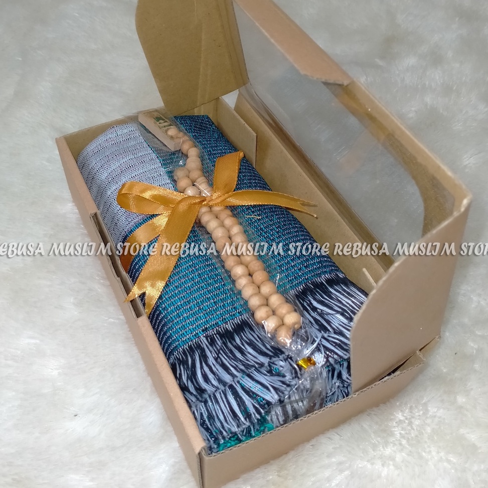 BEST SELLER SOUVENIR SAJADAH TURKI  SAJADAH TRAVELING  BONUS TASBIH  PACKING BOX JINJING