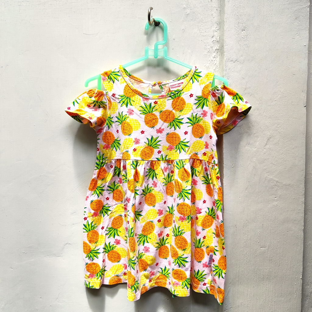 DRESS ANAK MATAHARI MALL COOLBABY 24-36BULAN DRESS SABRINA BAYI PRELOVED