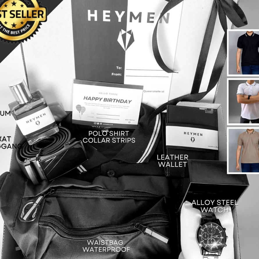 

Free Ongkir Hampers Cowok Kado Cowo Giftbox Gift Box Ulang Tahun Wisuda Graduation Ultah Birthday Laki Laki Old Money Heymen Queenstelle