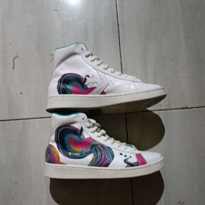 SEPATU SNEAKERS CONVERSE PRO LEATHER 90S MARBLED
