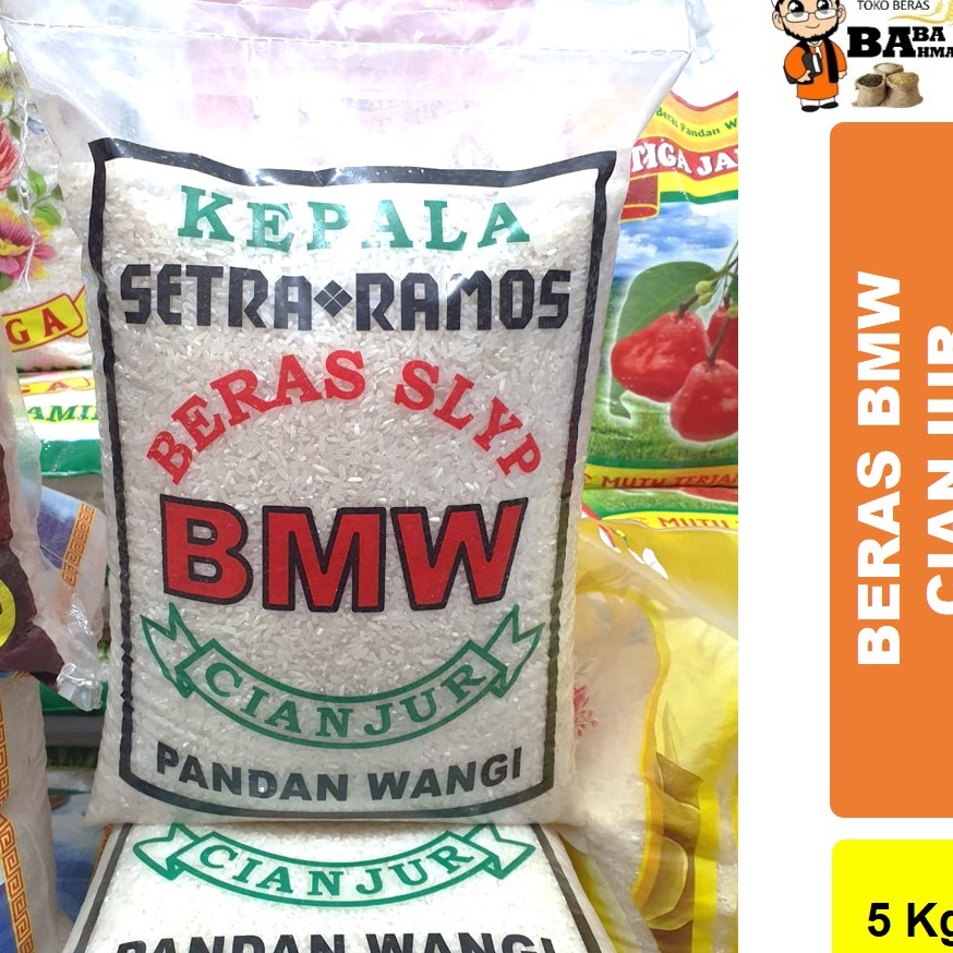 

HOT BERAS CIANJUR CAP BMW 5KG1KG15KG2KG25KG