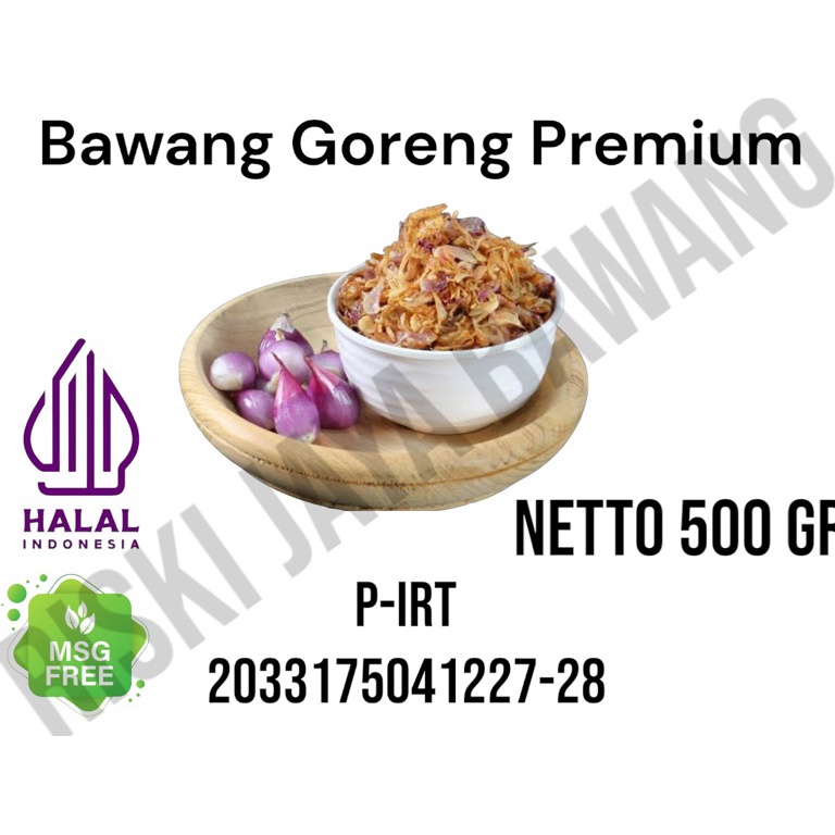 

XPRESS Bawang goreng 5 gr Premium