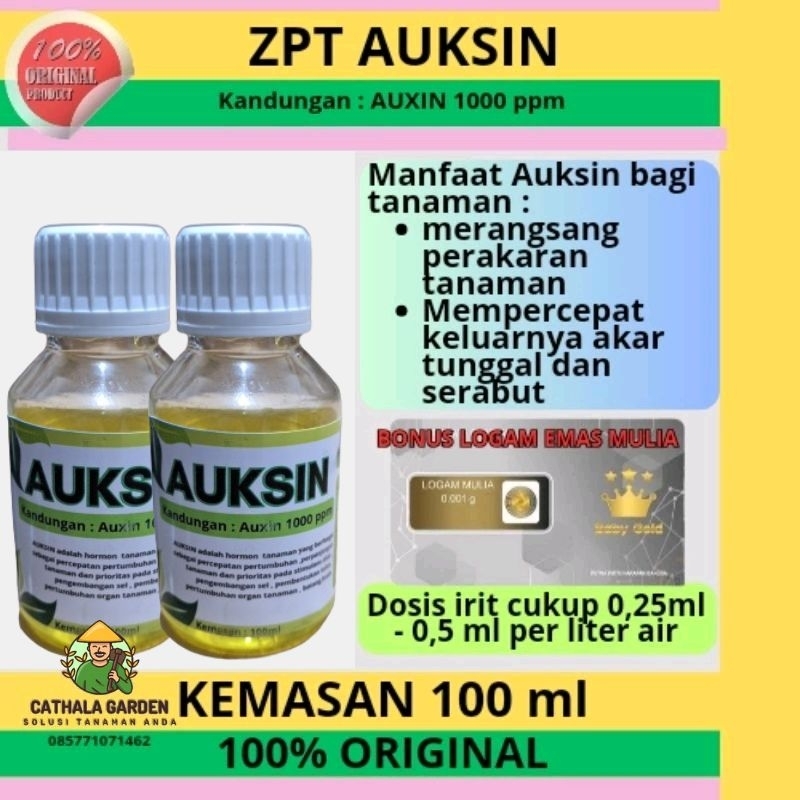 ZPT HORMON AUKSIN 1000 PPM KEMASAN 100 ML | KHUSUS UNTUK TANAMAN ( AUXIN )