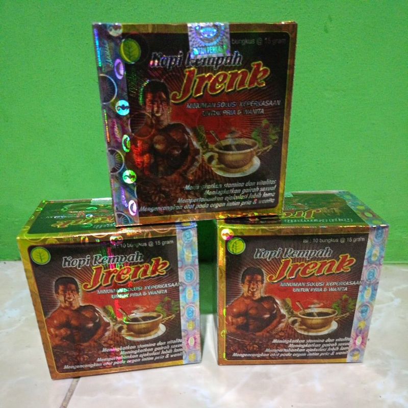 

Kopi rempah JRENK herbal kuat pria dewasa original asli vitalitas setamina pria Dewasa keras dan tahan lama