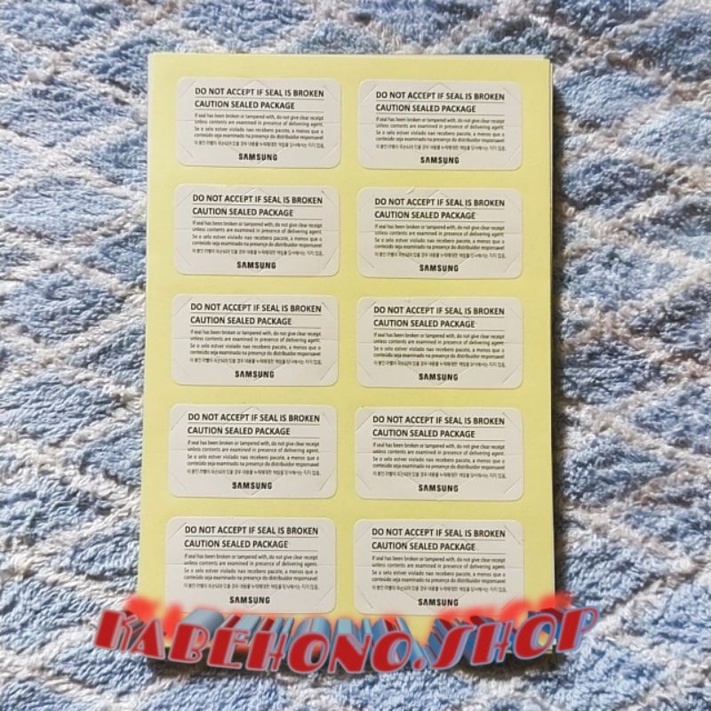 

STIKER SEGEL HP SAMSUNG