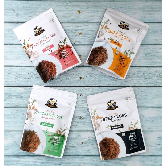 

PROMO ALE Abon Grandville Abon Crunchy Cipung Ayam Sapi