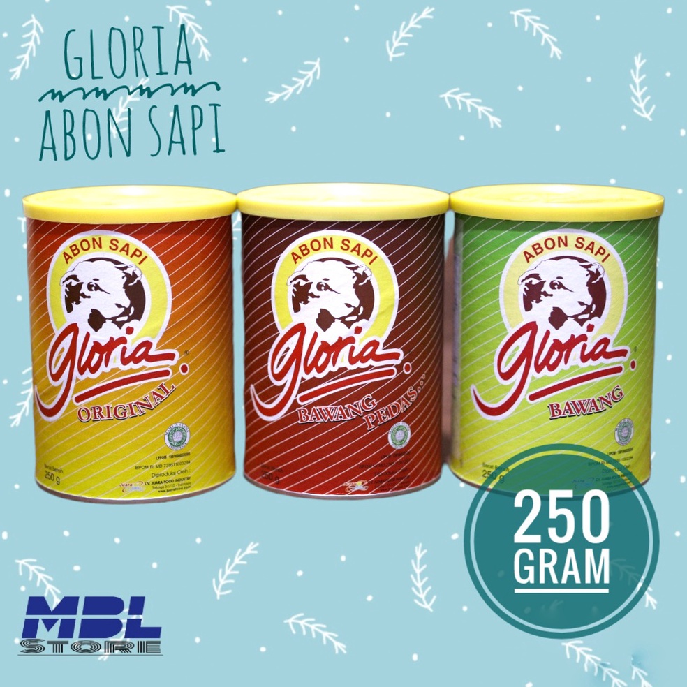 

TERBARU Abon Gloria Sapi 25 g
