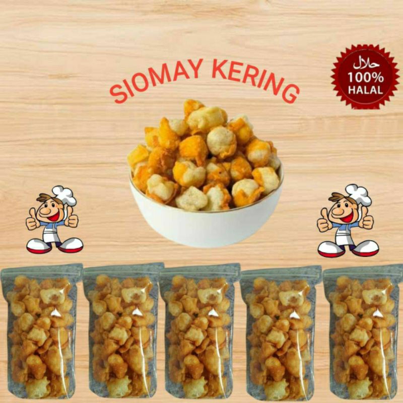 

Siomay kering mini kerikil toping baso aci 100 gram