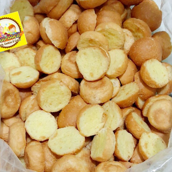 

Terlaris Roti Bagelen Manis Gurih Roombutter 25 Gram Duo Bocil Snack
