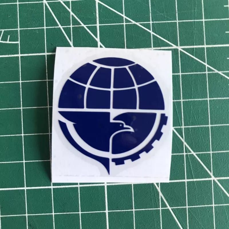 

stiker cutting logo timbul departemen perhubungan