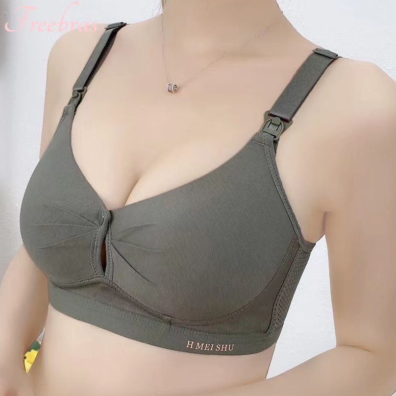 Splash Bra Menyusui Tanpa Kawat Bra Menyusui Bh Menyusui Bra Kancing Depan Tanpa Kawat Nursing Bra M