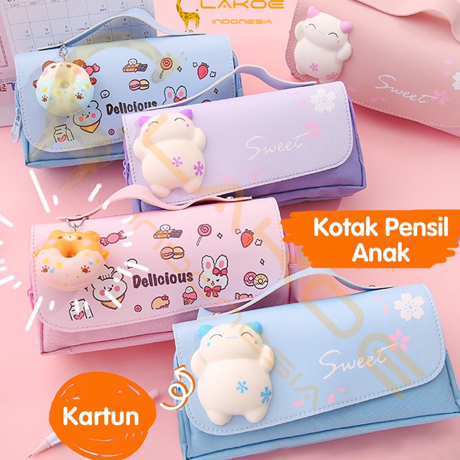 

READY STOK Tempat pensil squishy Kotak pensil besar pencil case