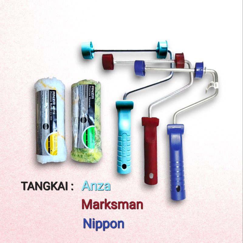 KUAS ROL CAT TEMBOK ANZA 7" ORIGINAL