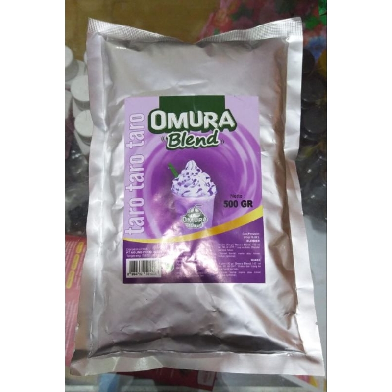 

omura taro bubuk minuman 500g