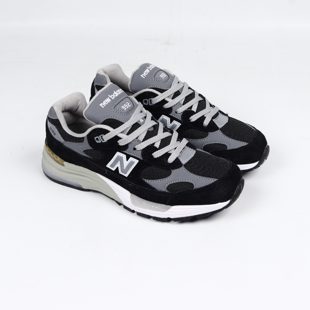 (SLPRDS) Sepatu New Balance 992 BK Black White Grey - NB 992