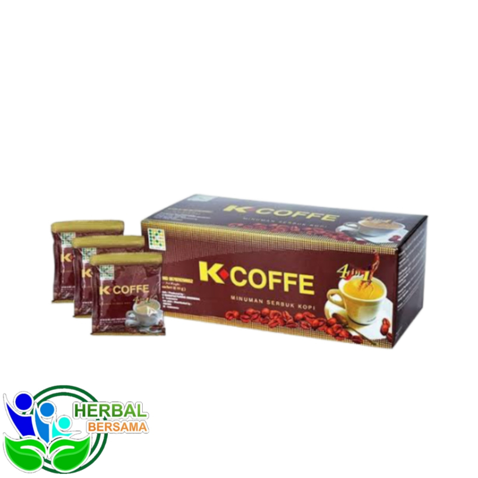 

Kopi Herbal Ginseng | Minuman Serbuk Kopi K-Coffee 4 In 1 Per Box