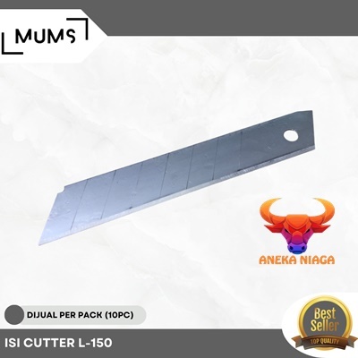 

PT88-Isi Cutter Besar Refill Kater Vico L150 L-150 Pisau Cutter Blade 18mm