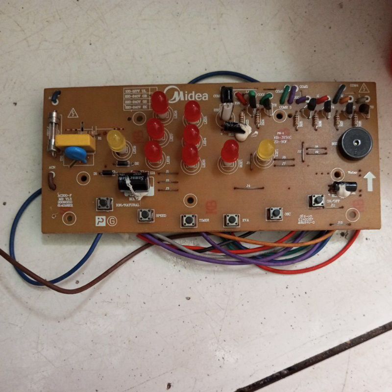 MODUL MIDEA AIR COOLER Pcb air cooler midea original