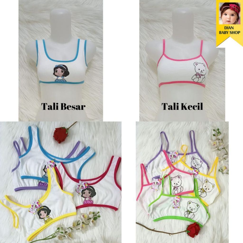 ESSEN | Miniset Anak Cewek | Miniset Tali Kecil | Miniset Tali Besar .