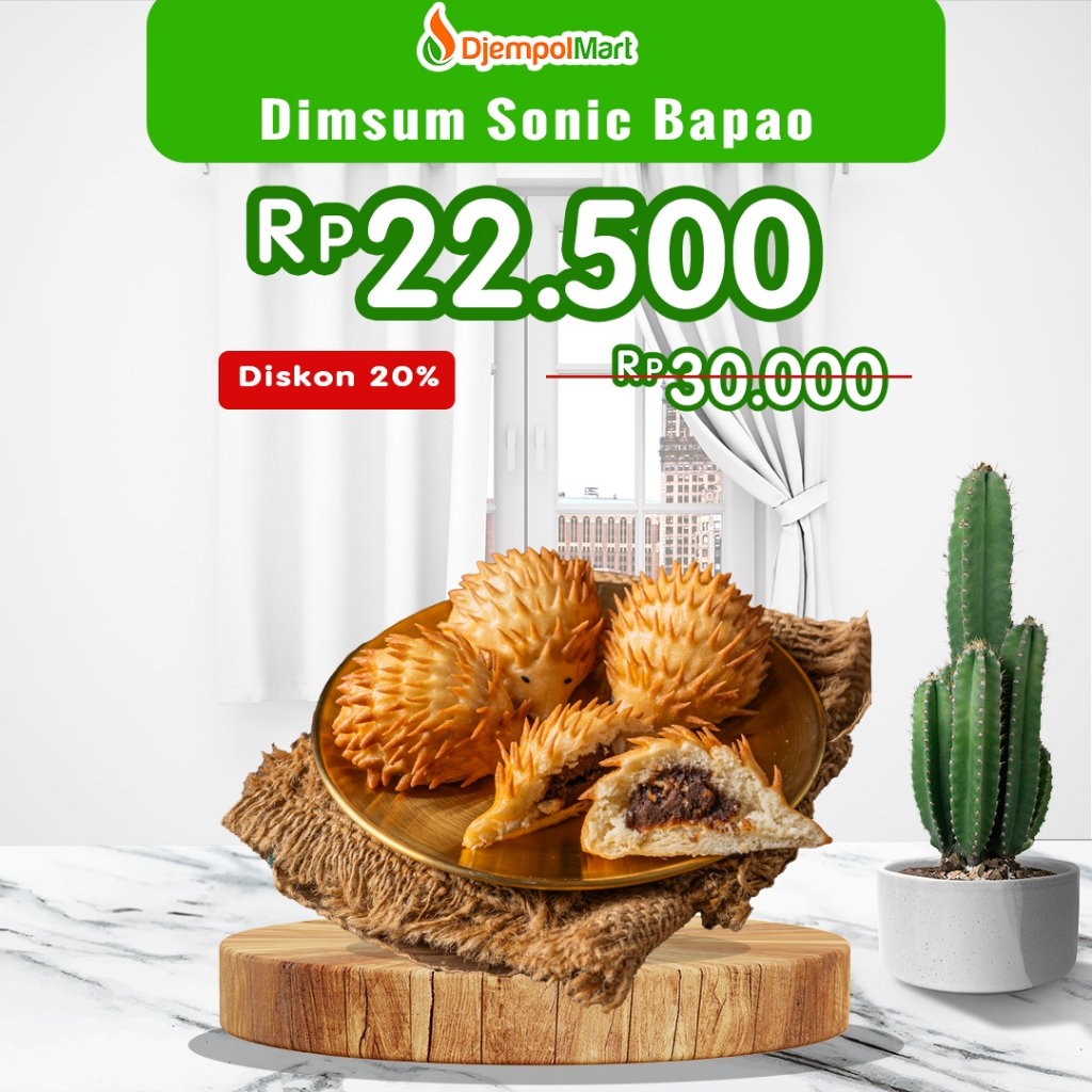 

Dimsum Sonic bapao per pack isi 6 pcs - Sonic Bapao