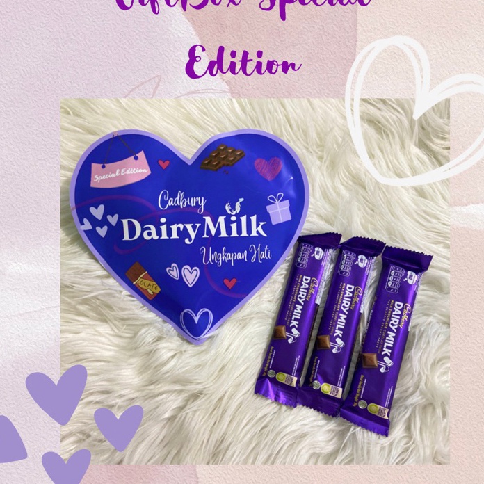 

Jangan Sampai Kehabisan GIFTBOX SPECIAL LOVE EDITION DAIRYMILK SILVERQUEEN VALENTINE ULANGTAHUN WEDDING ANNIVERSARY