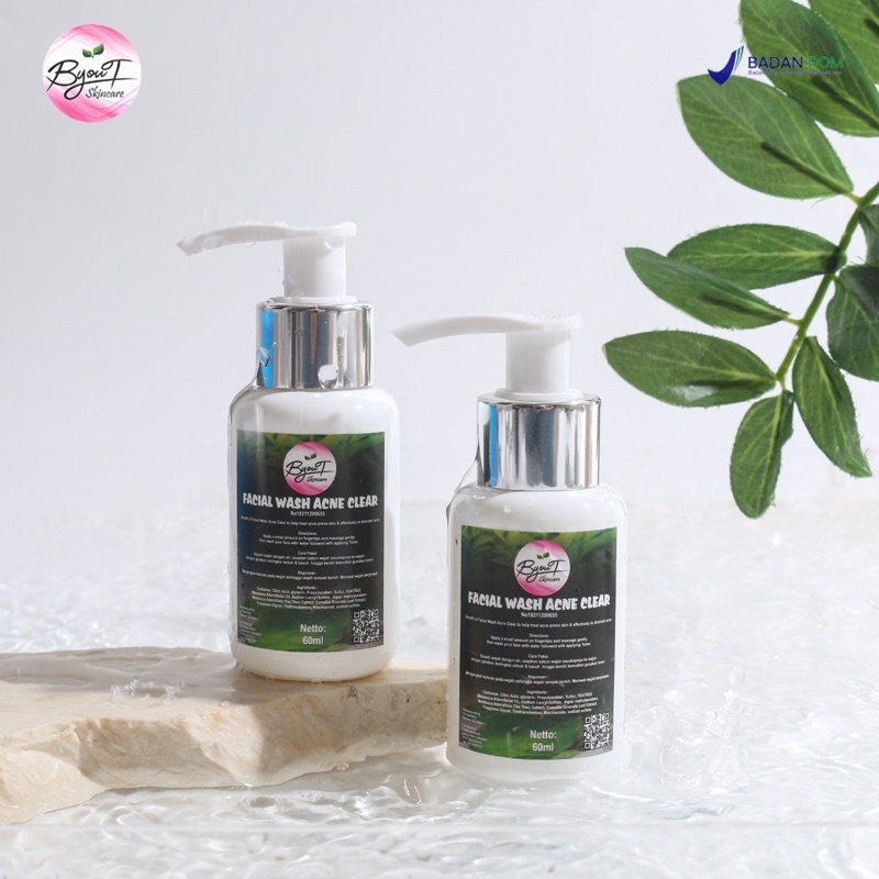 FACIAL WASH FW ACNE CLEANSING SABUN WAJAH GLOWING PEMUTIH PRIA BPOM AMAN BUSUI BUMIL KRIM ORIGINAL I