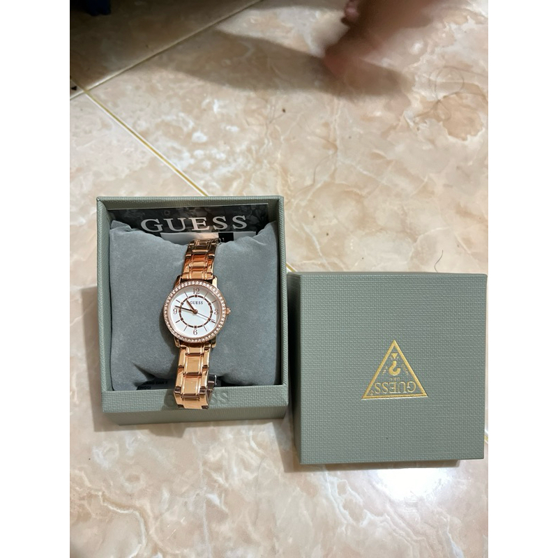 Jam tangan Guess wanita Rose gold MELODY - GW0468L3 ORIGINAL