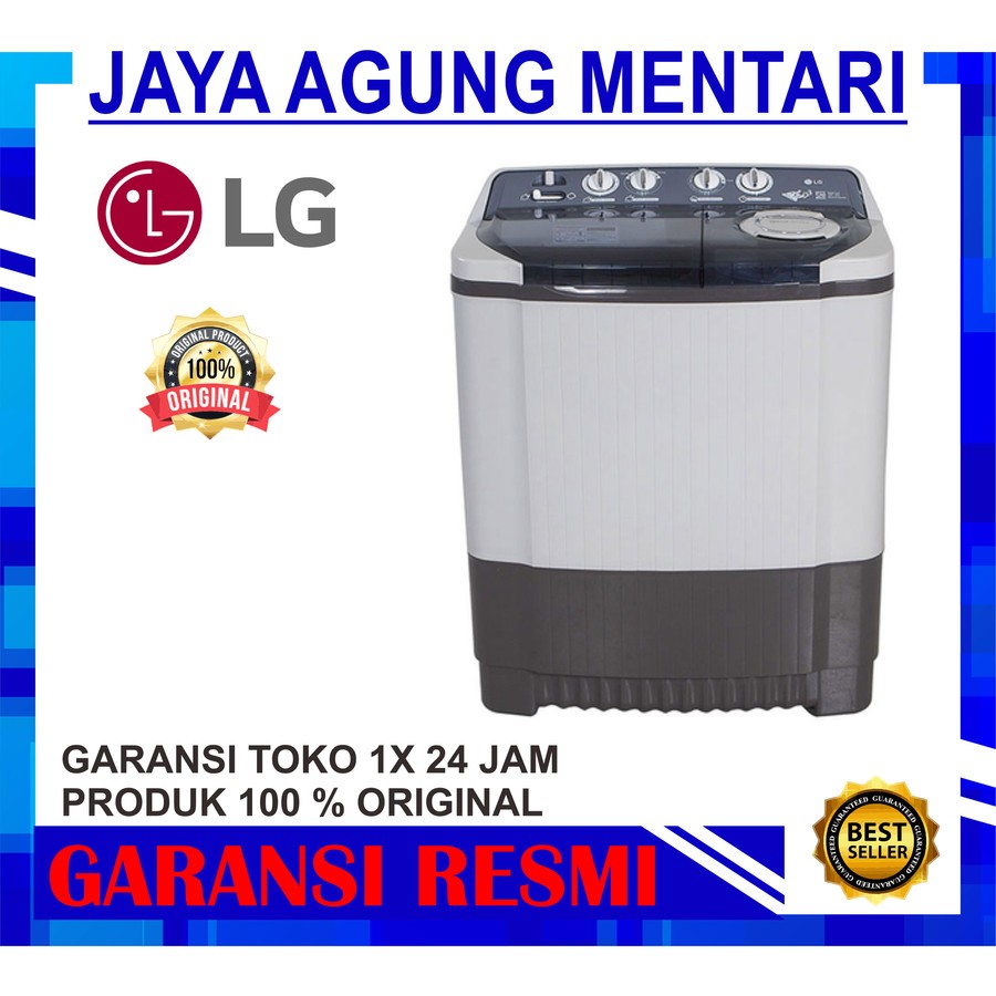 Mesin Cuci LG 16Kg P1600RTB 2 Tabung 16 Kg RT RTB