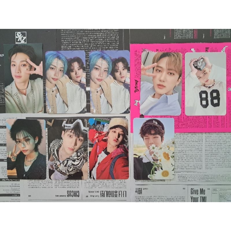 [OFFICIAL] STRAY KIDS SKZ 5STAR ROCKSTAR MAXIDENT PHOTOCARD PC ALBUM SALE MUSIC KOREA MUKOR BANG CHA