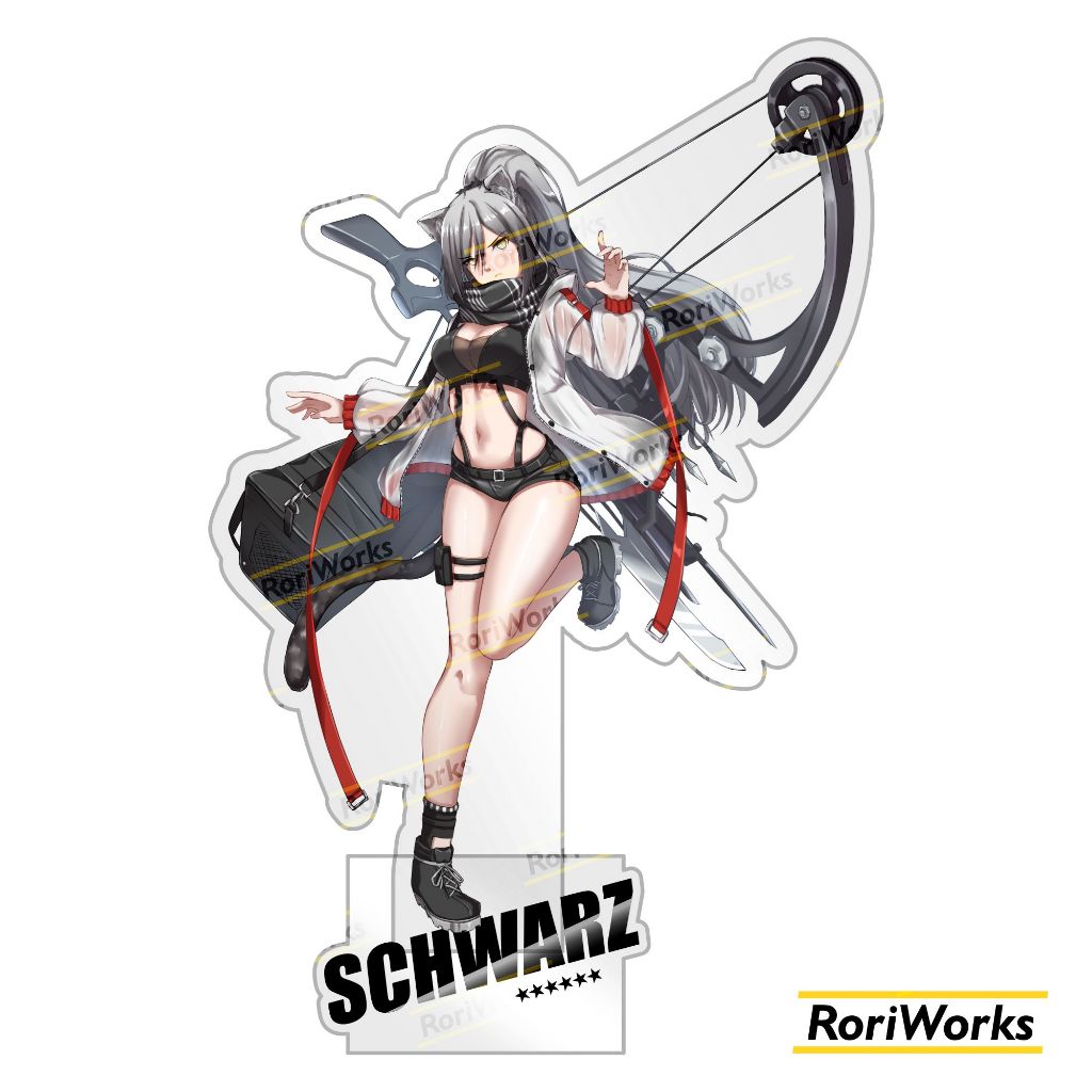 Acrylic Standee Figure Anime - Schwarz | Arknights